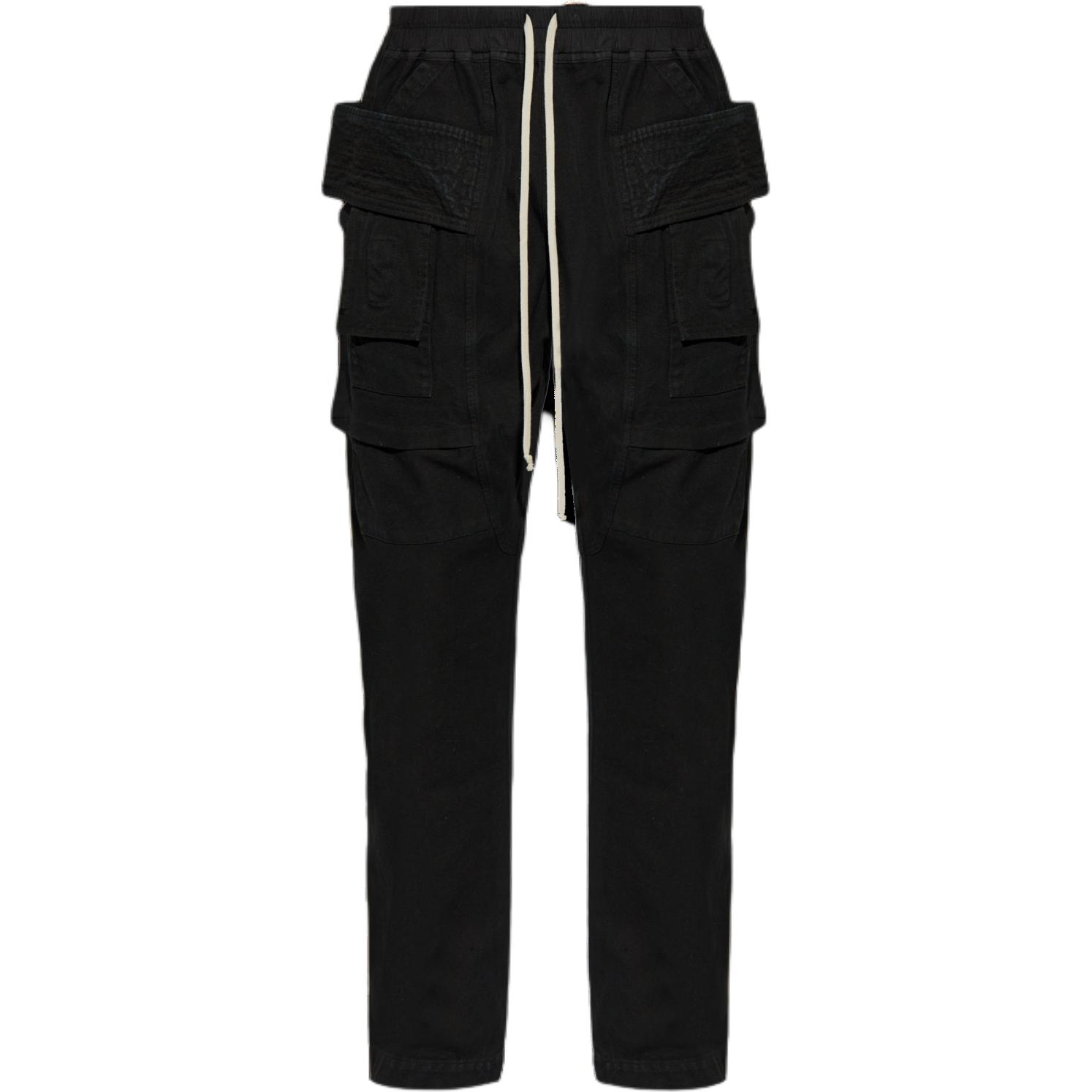 

Штаны карго с кулиской Rick Owens DRKSHDW, черный