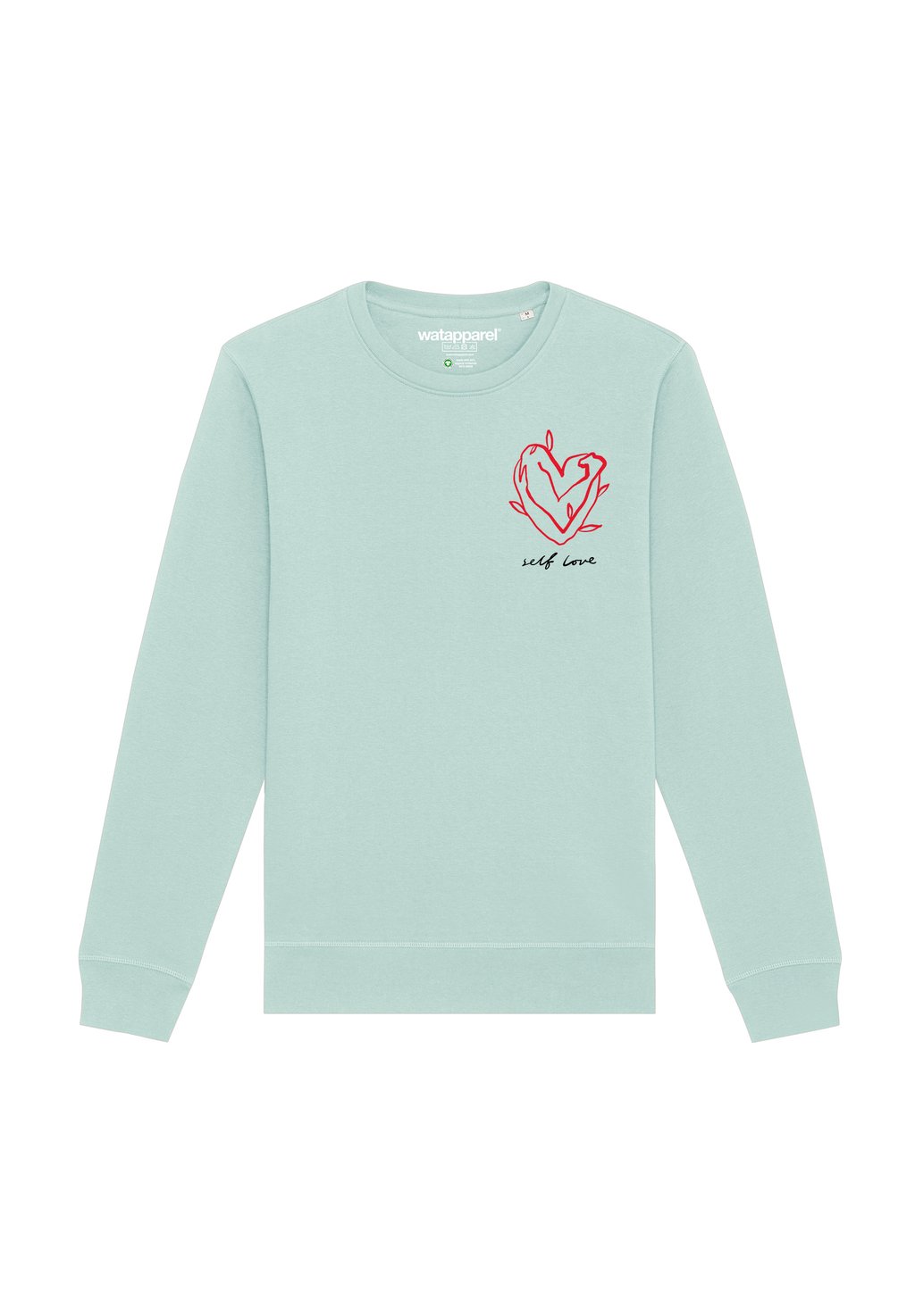 

Толстовка SELF LOVE watapparel, синий