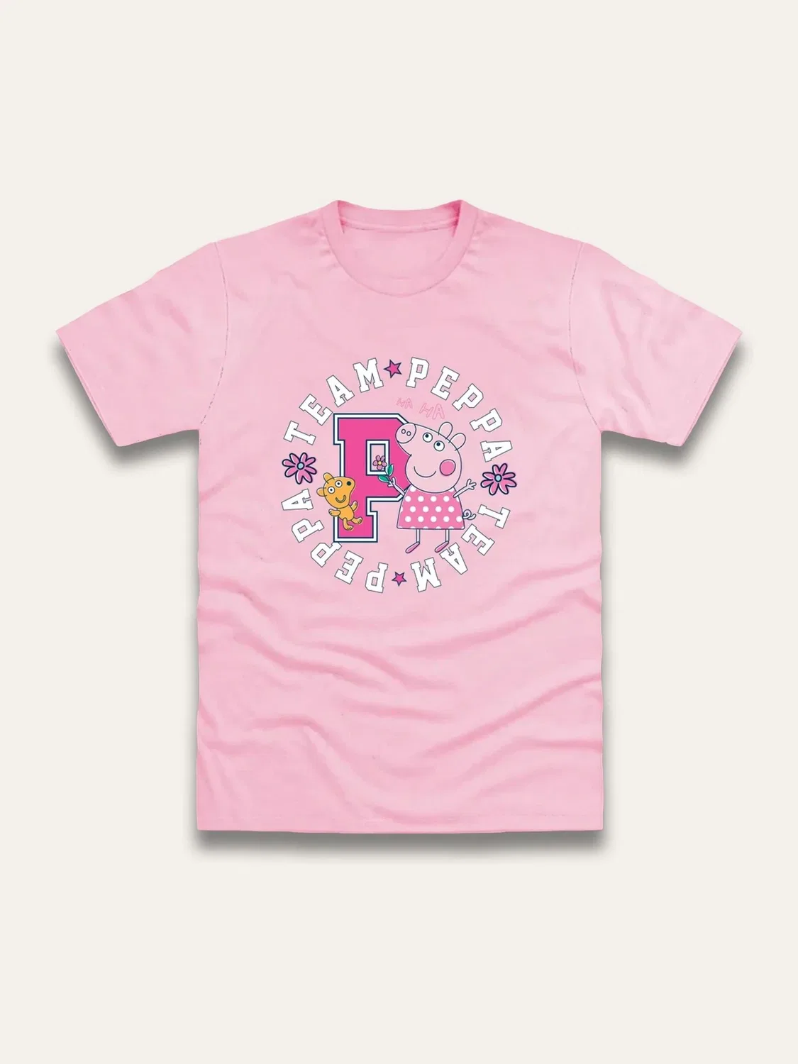 Футболка Peppa Pig Brand Threads, розовый