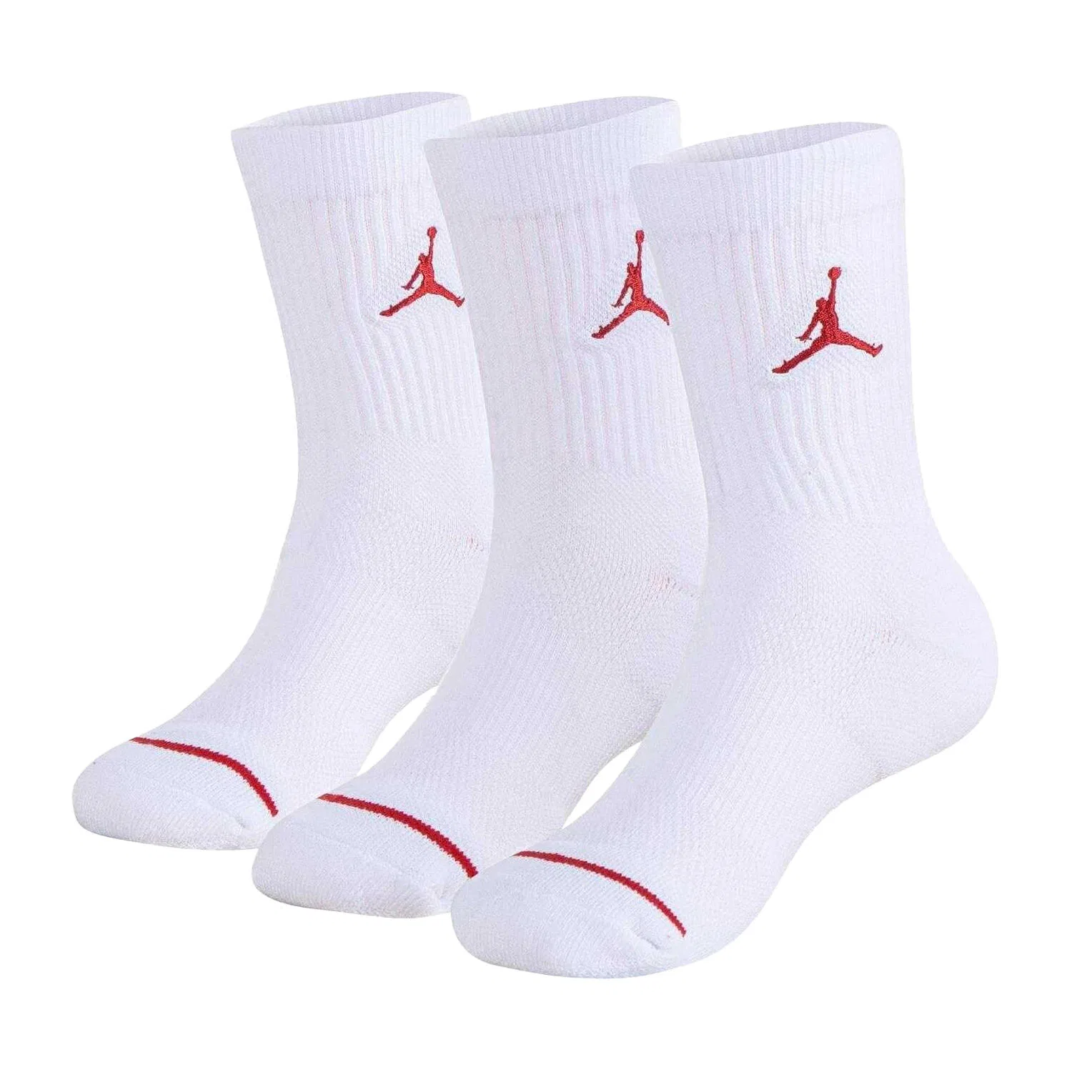Детские носки с контрастным логотипом Air Jordan Nike, Weiss