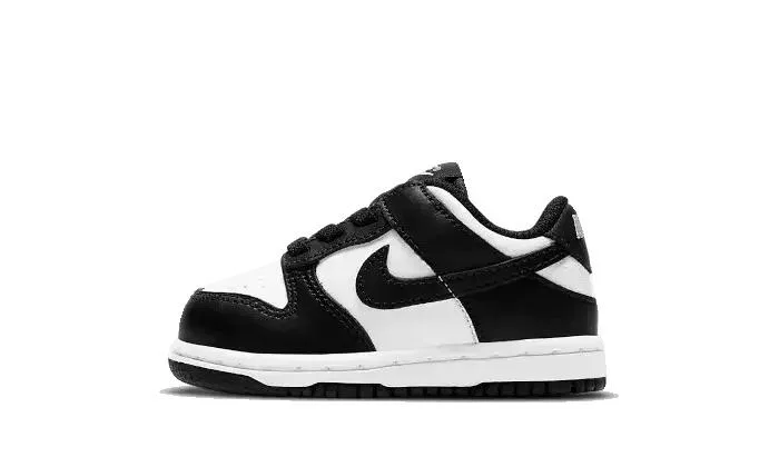 Детские кроссовки из кожи и искусственной кожи Nike Dunk Low TD, Weiss Schwarz Weiss