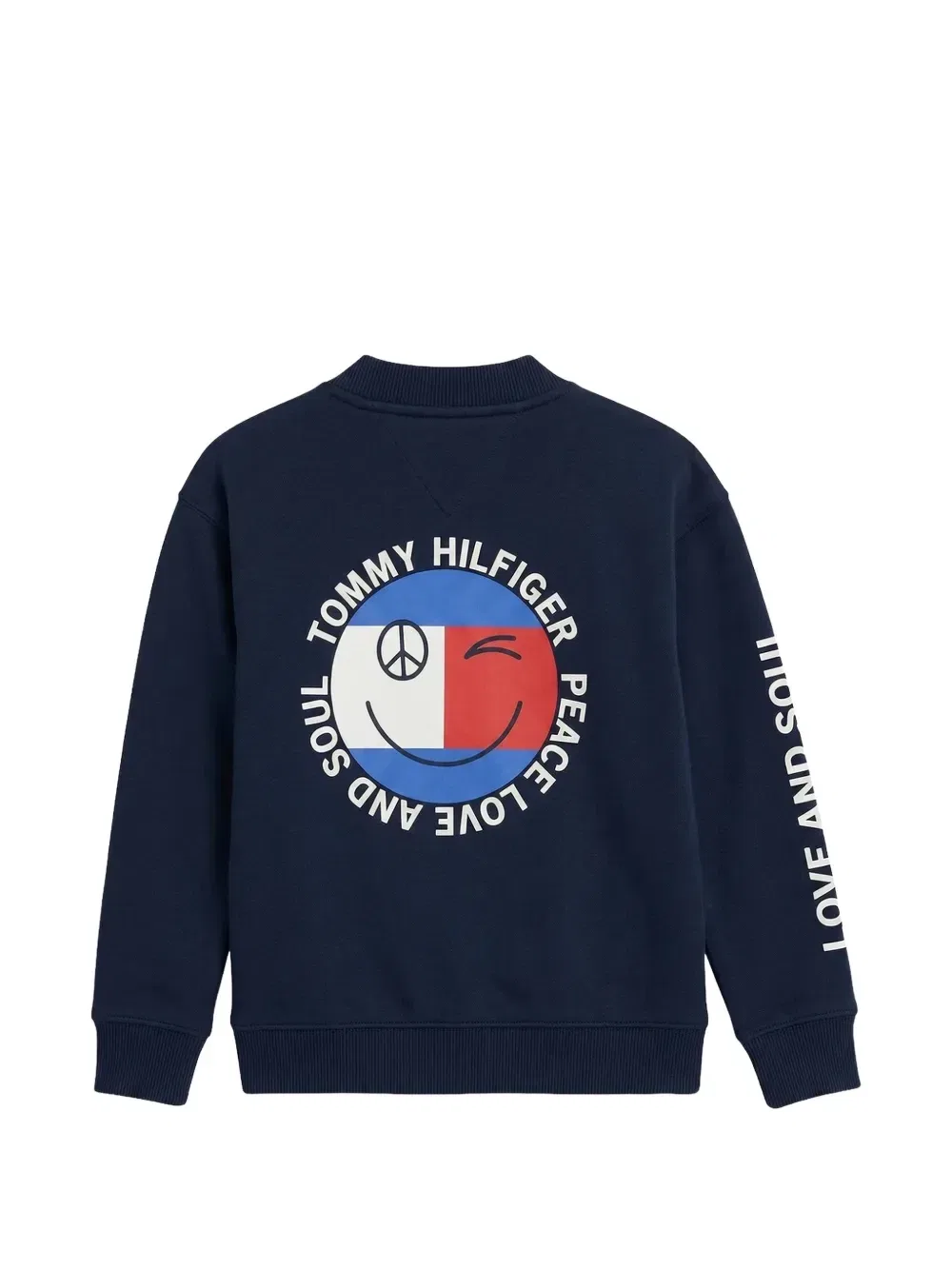 Толстовка Fun Flag с логотипом Tommy Hilfiger Junior, синий — фото 2