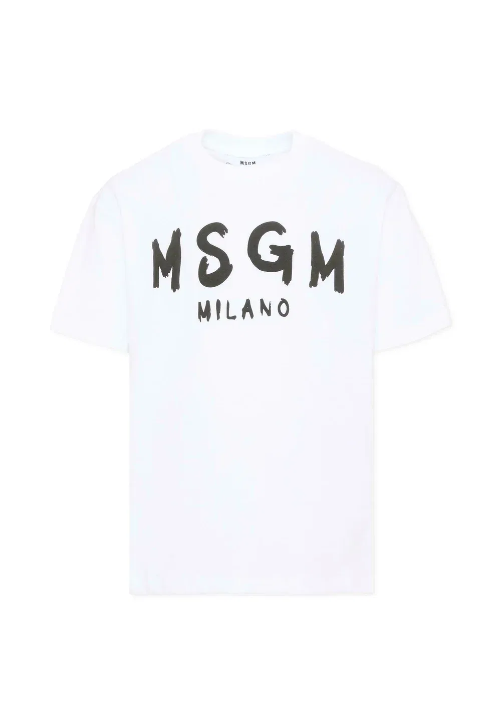Футболка унисекс - футболка с принтом Msgm, White