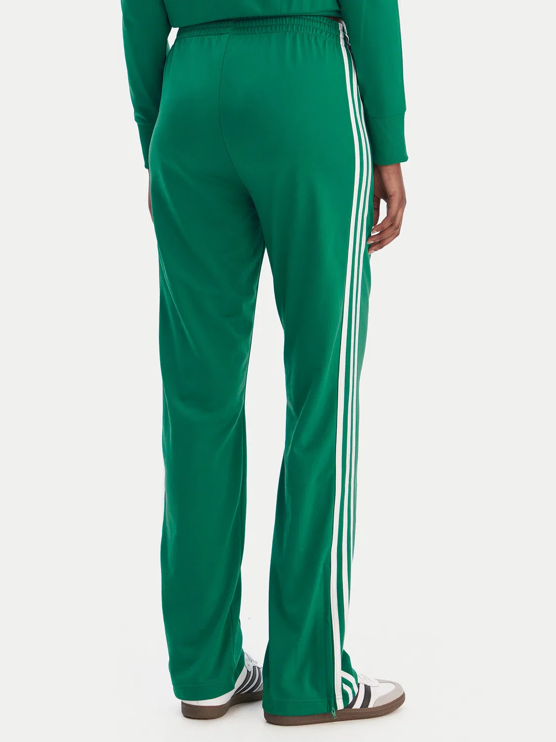 Женские спортивные штаны стандартного кроя Firebird Classic Adidas, зеленый — фото 3