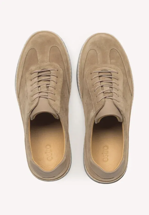 Кроссовки мужские Estro er00119202 40 trainers, бежевые — фото 3