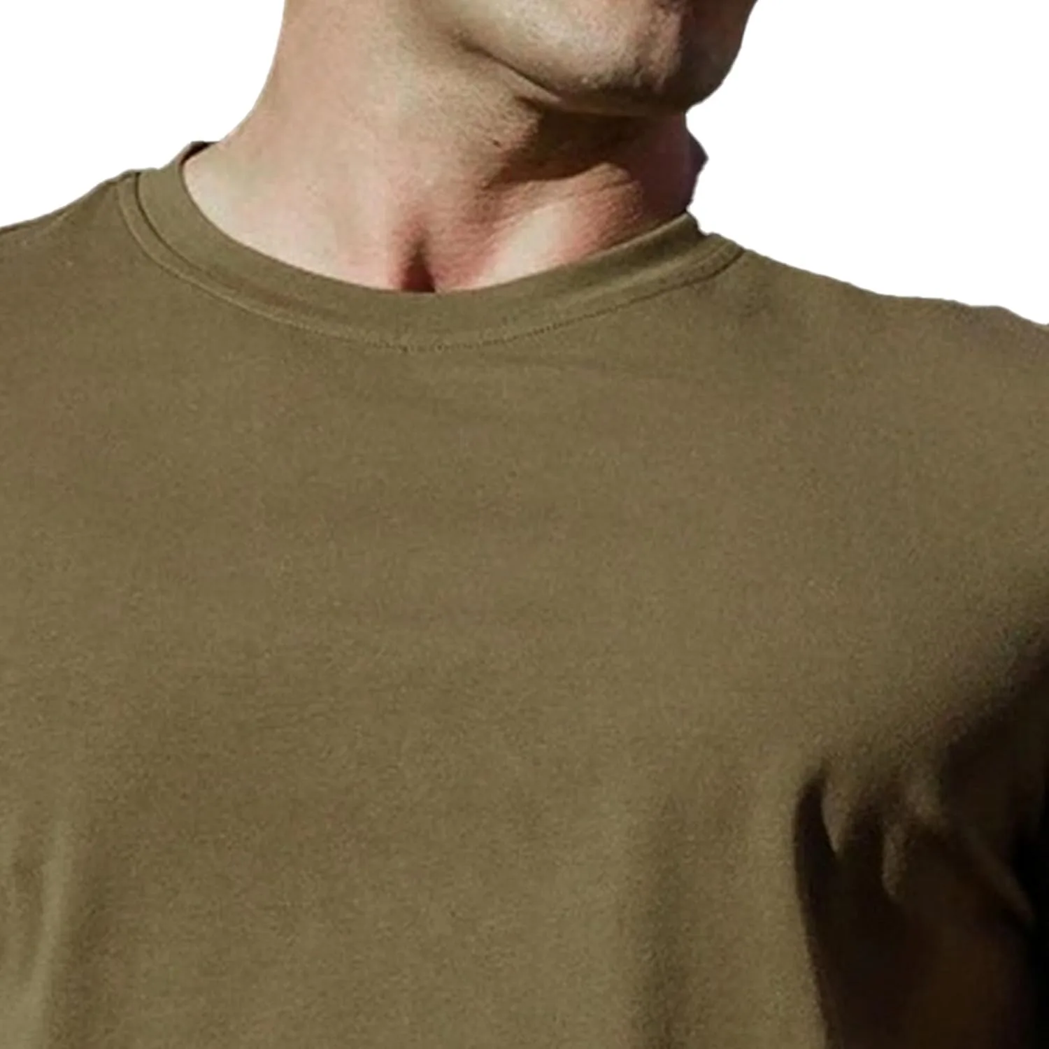 Мужская удлиненная футболка Cotton Hipster Tee для тренировок — фото 2