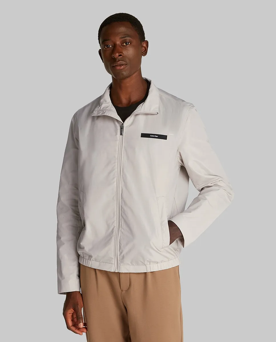 

Мужская нейлоновая куртка Calvin Klein, светло-серый