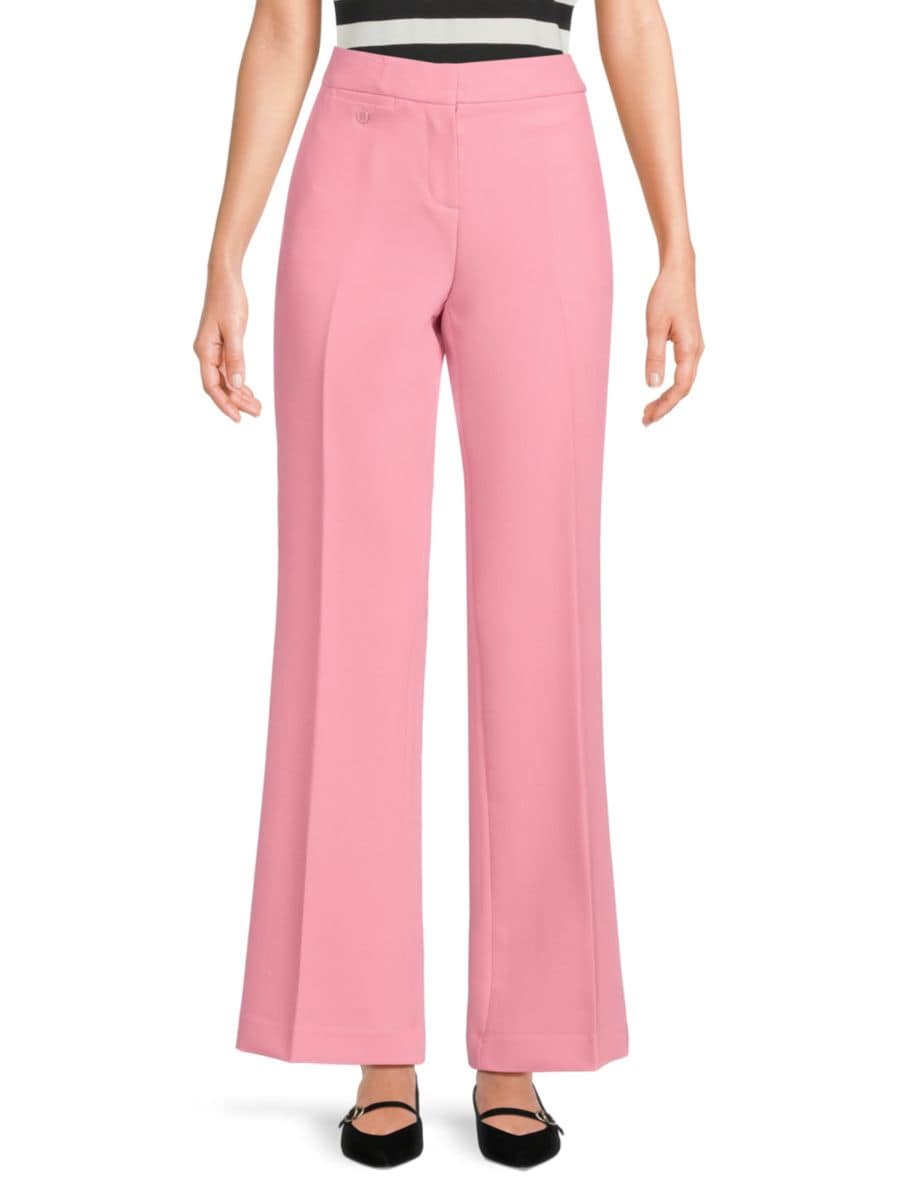

Брюки со складками спереди Karl Lagerfeld Paris, цвет Pink Sherbert