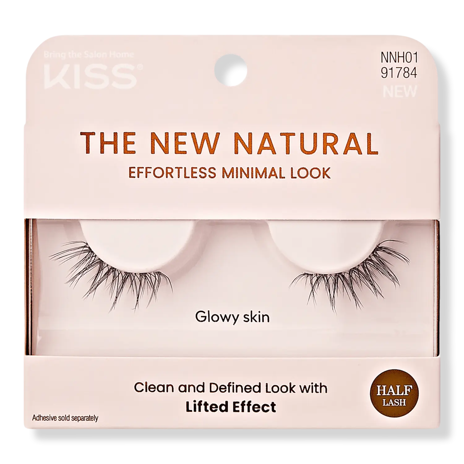 

Новые натуральные накладные ресницы, сияющая кожа Kiss