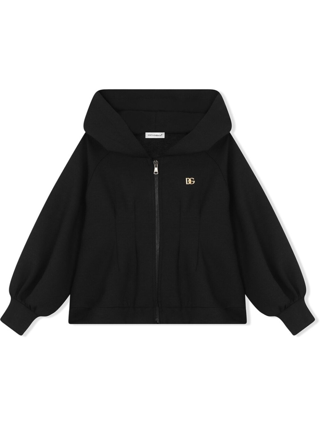 

Dolce & Gabbana толстовка на молнии с капюшоном, черный