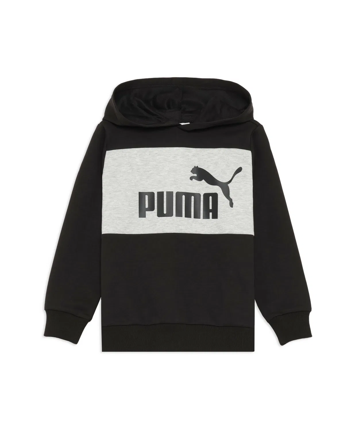 Худи PUMA ESS MX для мальчиков, 120-160 см, чёрный
