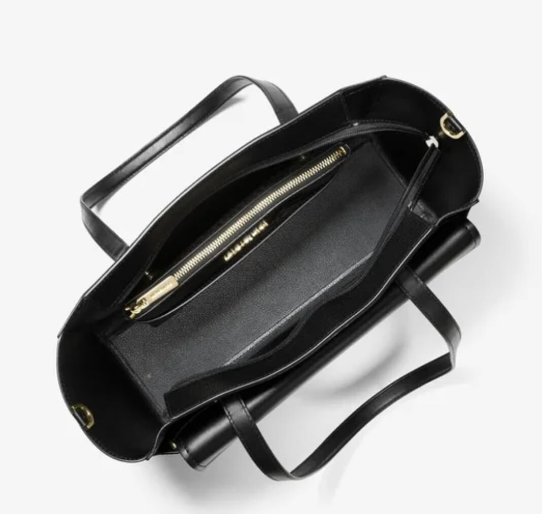 

Michael Kors MICHAEL Michael Kors Maisie Большая 3-в-1 сумка-тоут из шагреневой кожи в комплекте с крючком для кошелька