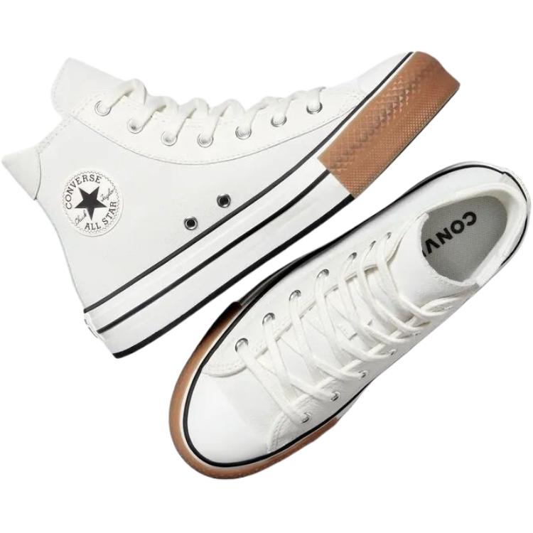 Детские кроссовки для скейтбординга All Star High Top для подростков Converse, белый — фото 4