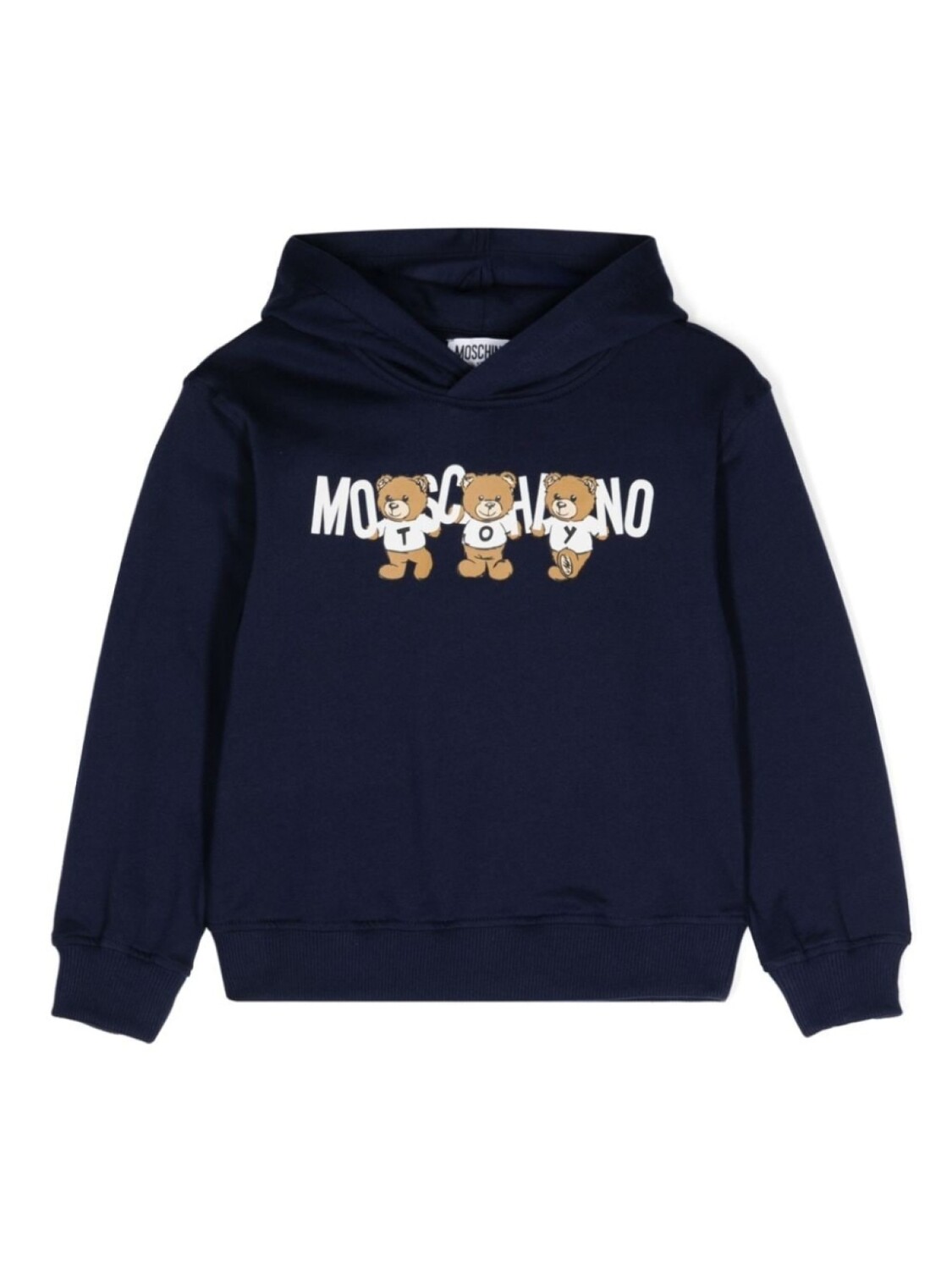 

Moschino Kids худи с принтом Teddy Bear, синий