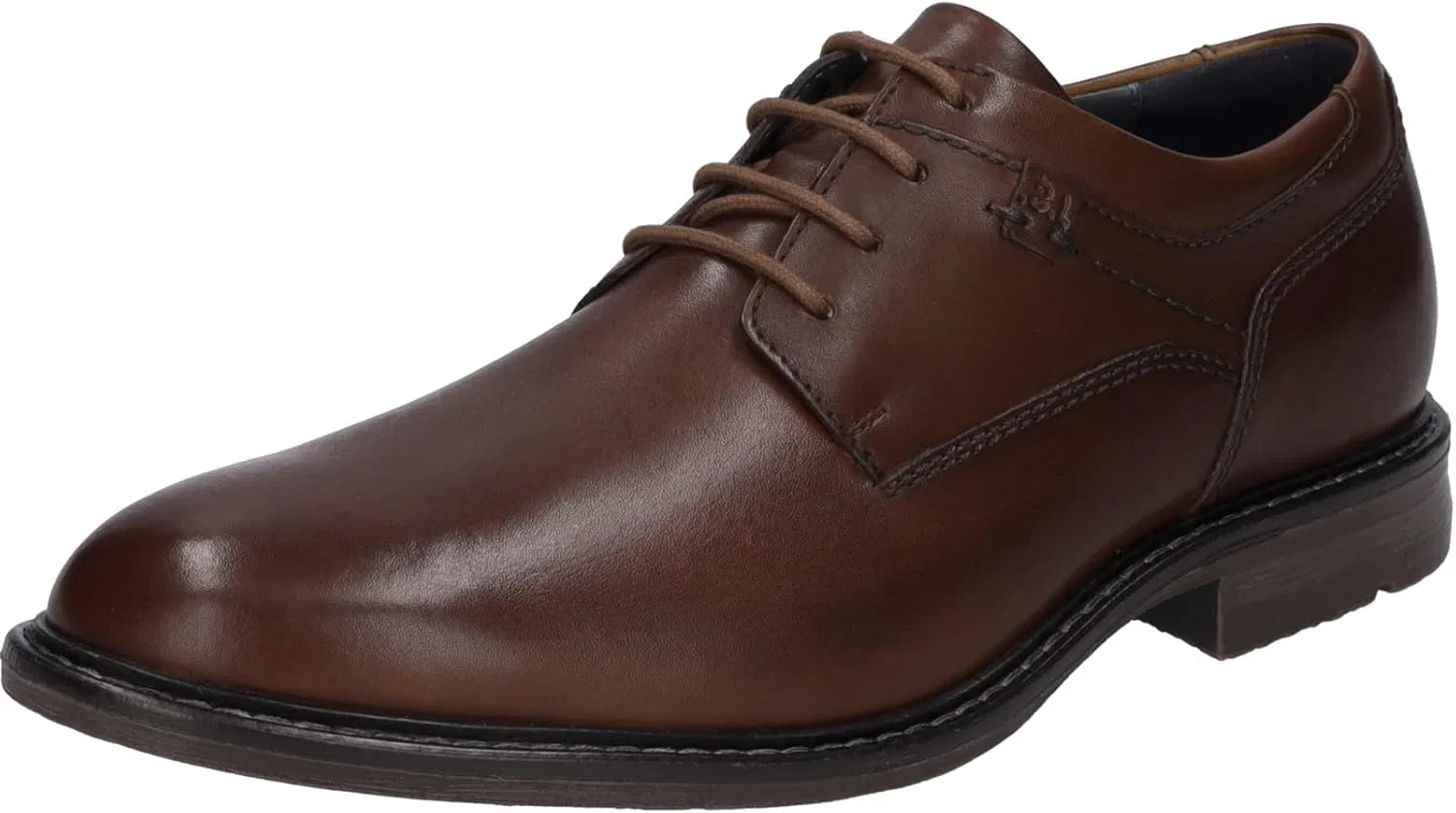 Мужские деловые туфли Josef Seibel Earl 05, ширина G (стандартная), сменная стелька, Cognac