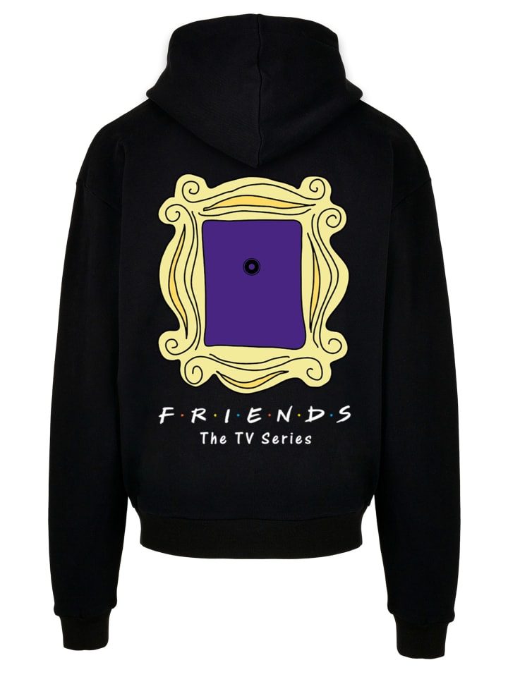 

F4NT4STIC Ультратяжелая толстовка с дверным глазком для друзей, черная