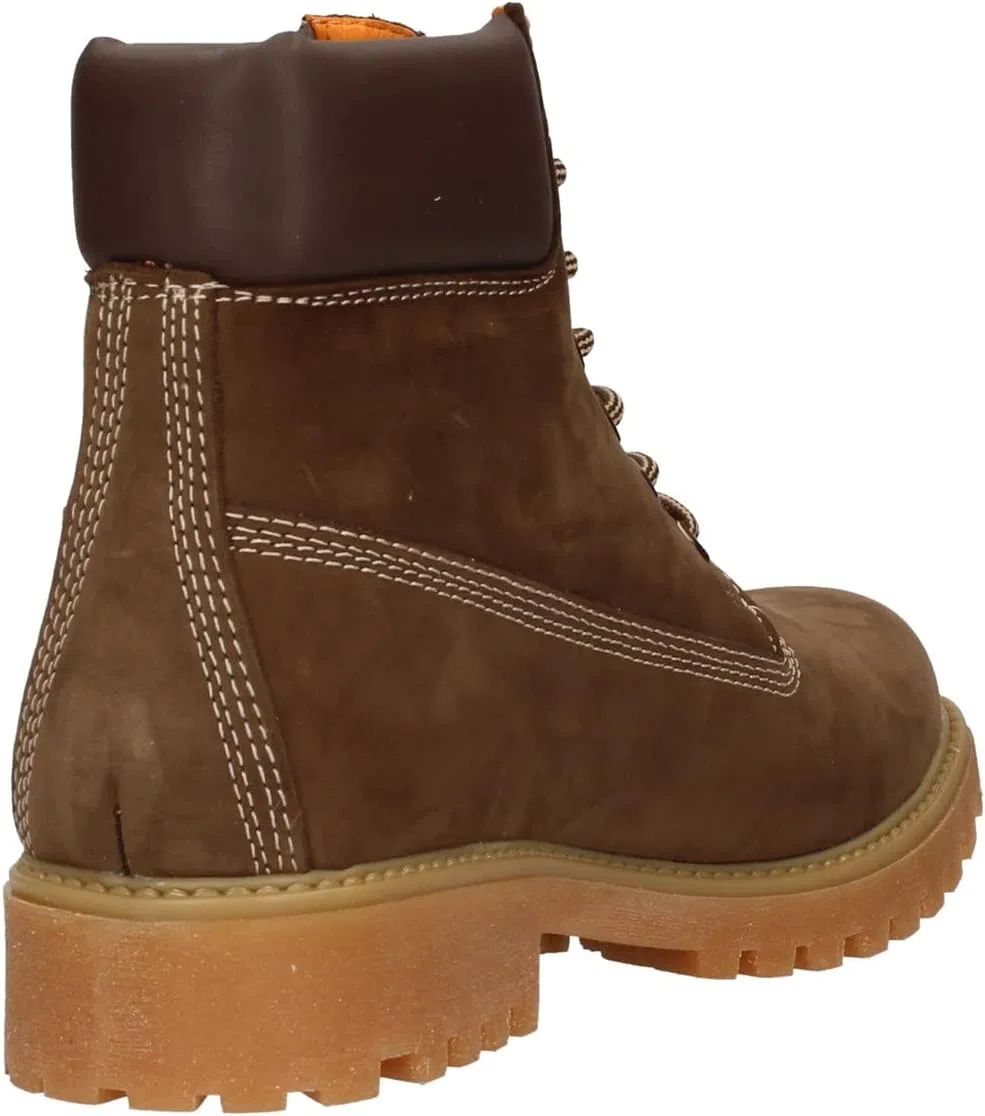 Ботинки Lumberjack RIVER SM00101-034 D01 CE035 с изображением антилопы, Brown — фото 3