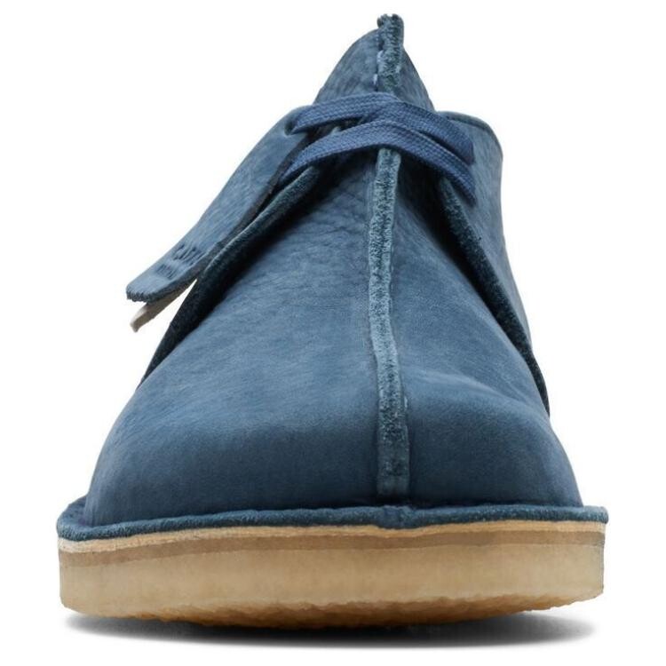 Мужские повседневные мужские низкие синие Clarks — фото 4