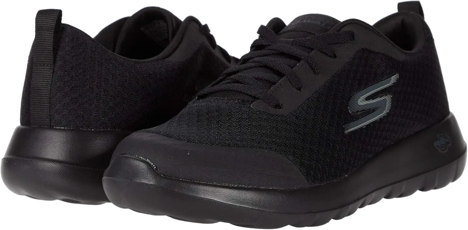 Skechers Herren Gowalk Max Otis - кроссовки Athletic Air Mesh Schnurschuh, черный — фото 3