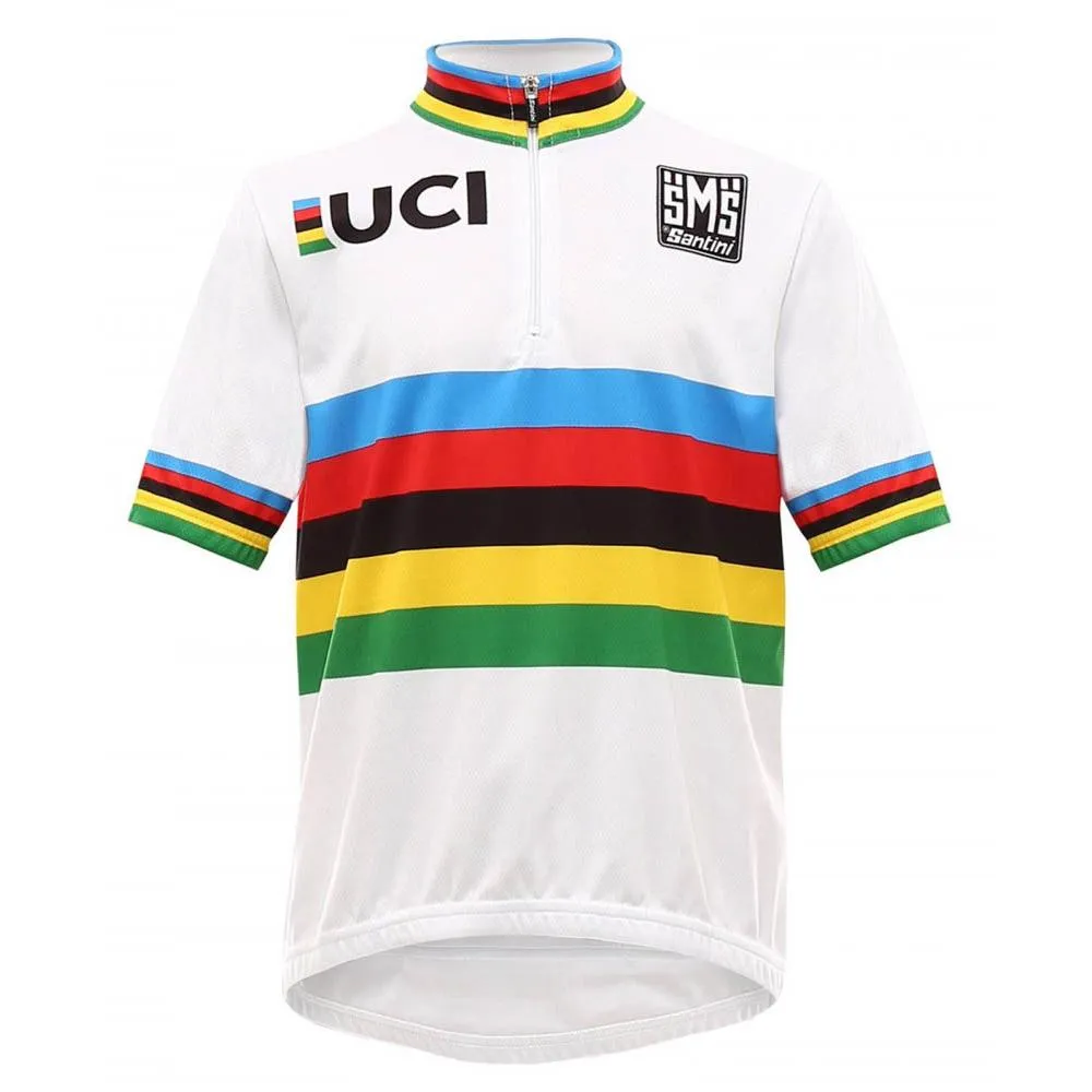

Джерси с коротким рукавом Santini UCI World Champion, разноцветный