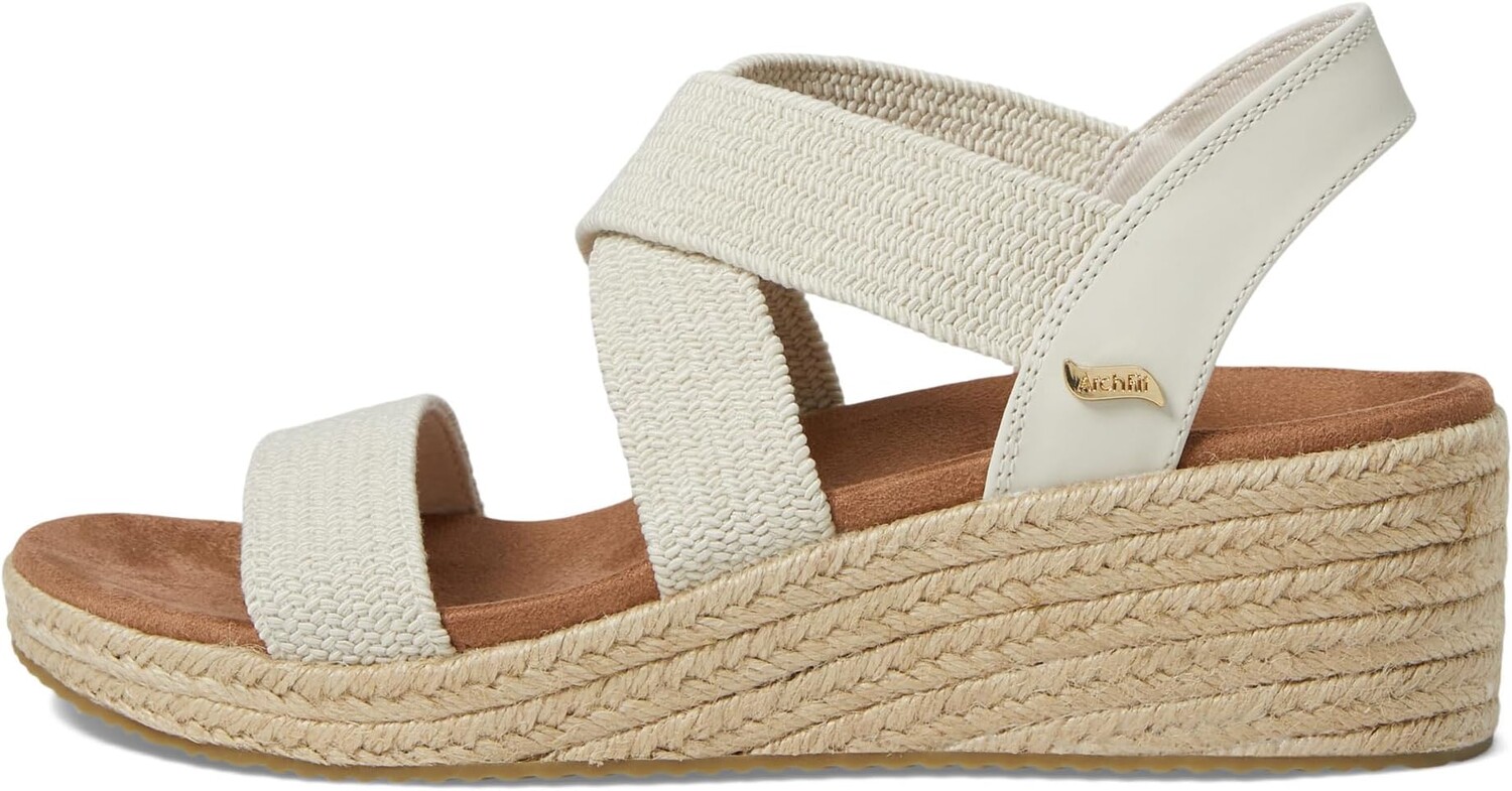 Сандалии SKECHERS Martha Stewart - Arch Fit Beverlee -Brentwood, цвет Off-White — фото 4