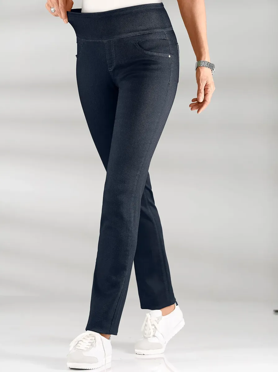 

Casual Looks Брюки без застежки, цвет морской волны