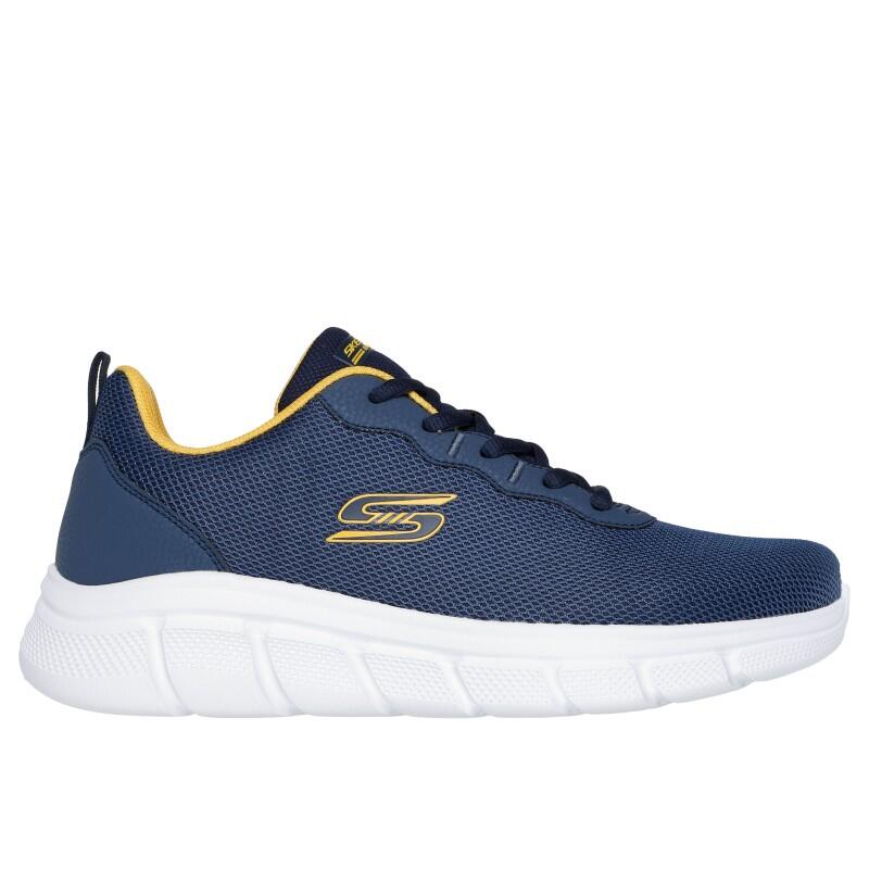 

Кроссовки мужские Skechers Bobs Sports темно-синего цвета.