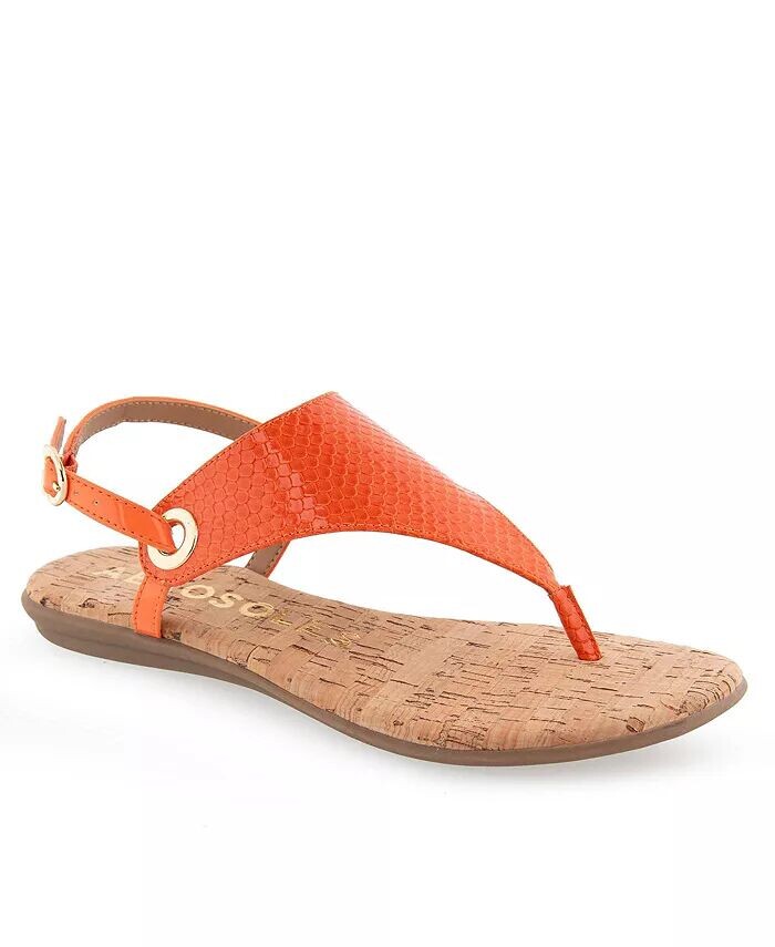 

Женские сандалии-выводы Aerosoles, оранжевый