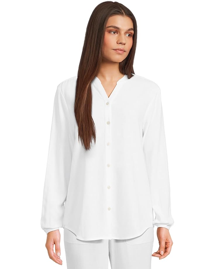 

Блуза Barefoot Dreams Linen Blend Blouse, белый