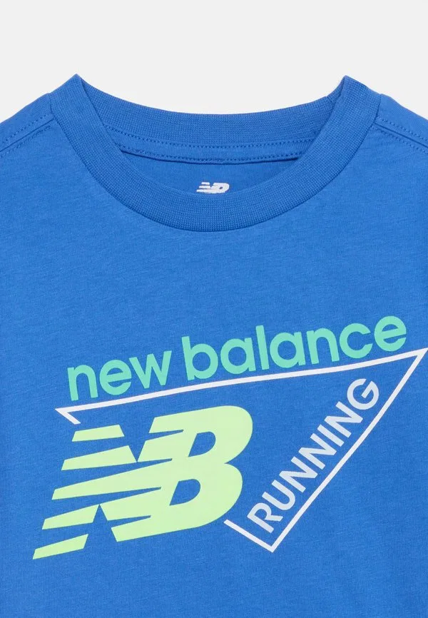 Футболка с графическим принтом на тему бега New Balance, Blue Bird — фото 4