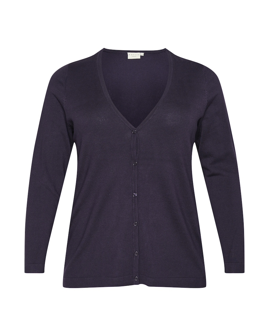 

Вязаный кардиган KAFFE CURVE KC Farsia, темно-фиолетовый