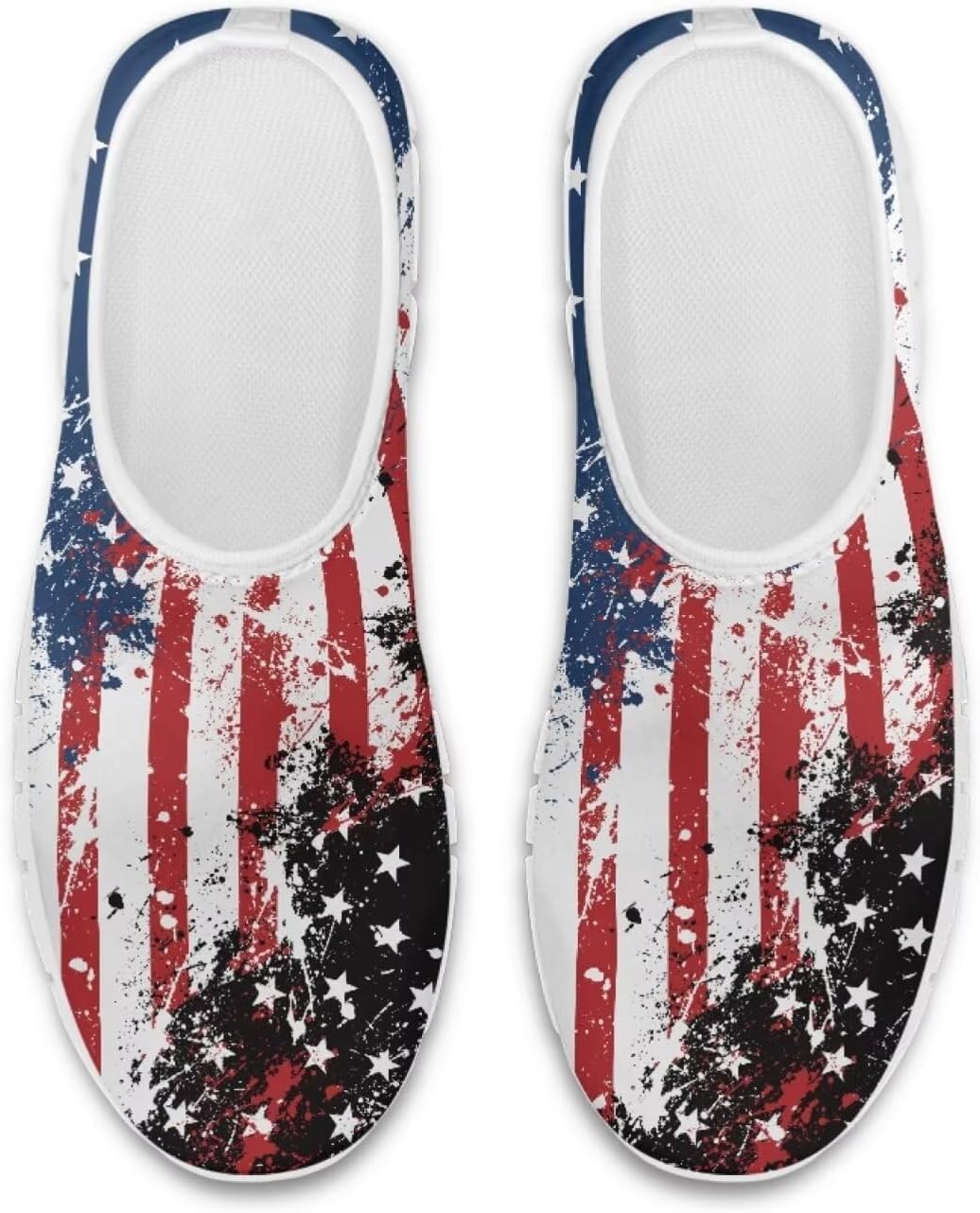 

Кроссовки Chaqlinс перфорацией с американским флагом, унисекс, Usa Flag Pattern