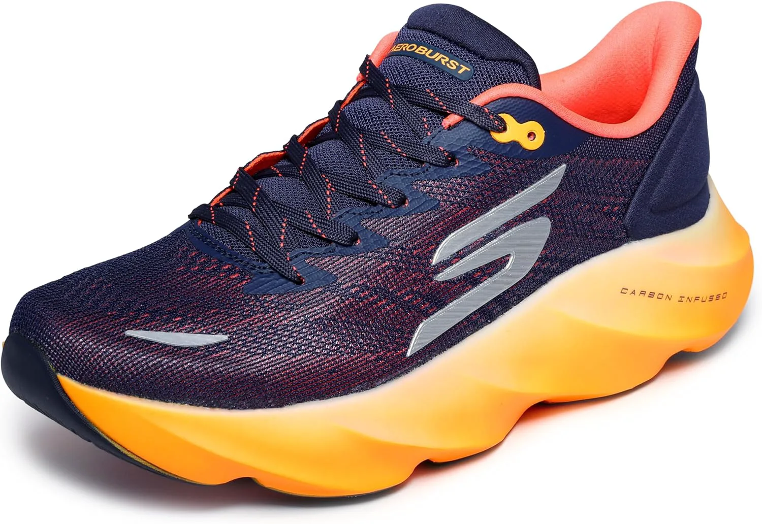 Мужские кроссовки для бега Skechers Aero Burst, темно-синий/оранжевый