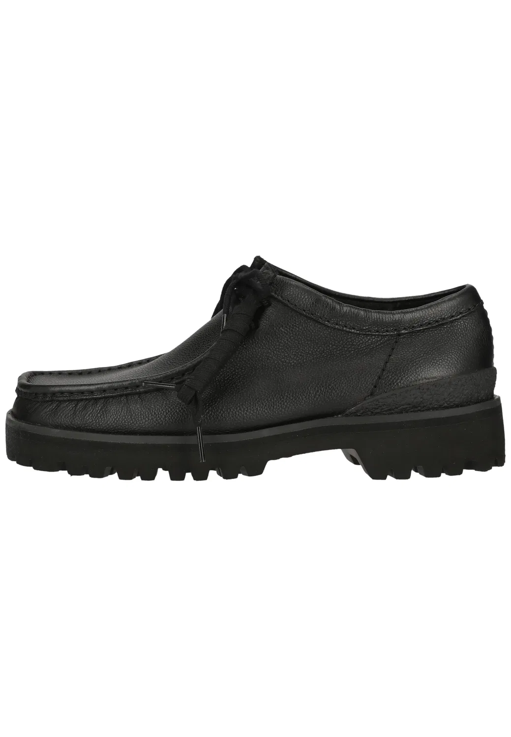 Мокасины Walla Yukoner Clarks Black Scotch Grain — фото 3
