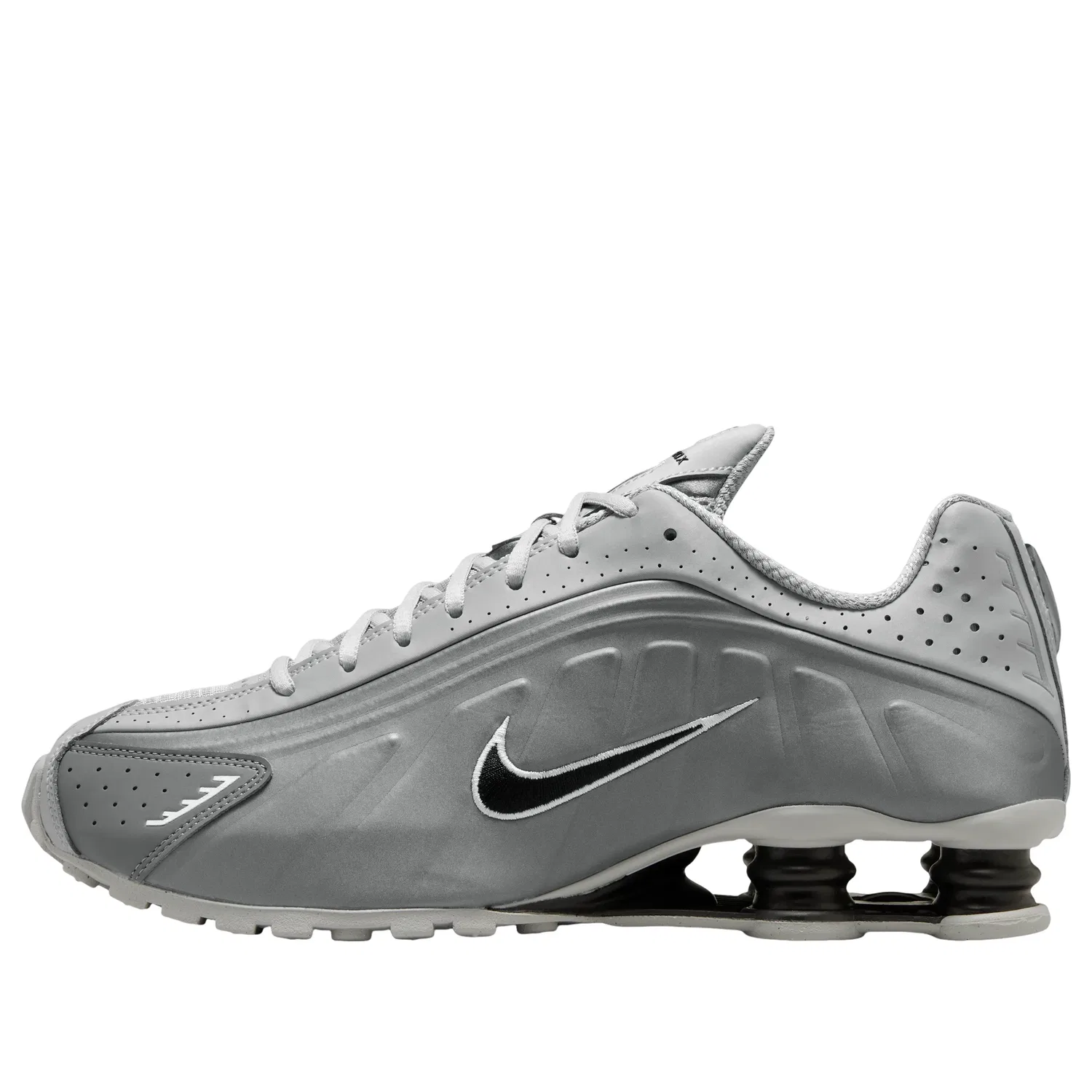 Кроссовки Nike Shox R4 'Light Smoke Grey' HQ1988-011, серый
