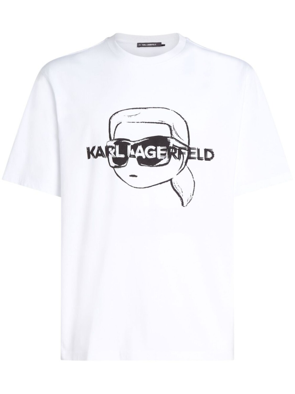 

Футболка с нашивкой Ikonik Karl Lagerfeld, белый