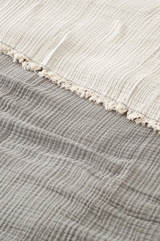 

Покрывало L'Essentiel Linge de Maison, серый