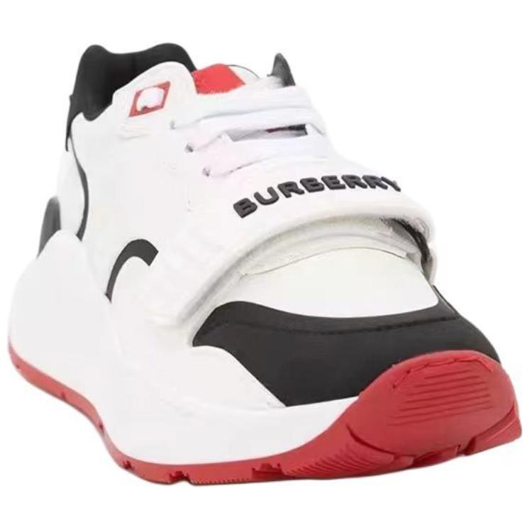 Женские белые кеды Low Top Casual Burberry, Original Shoe Box Included — фото 4