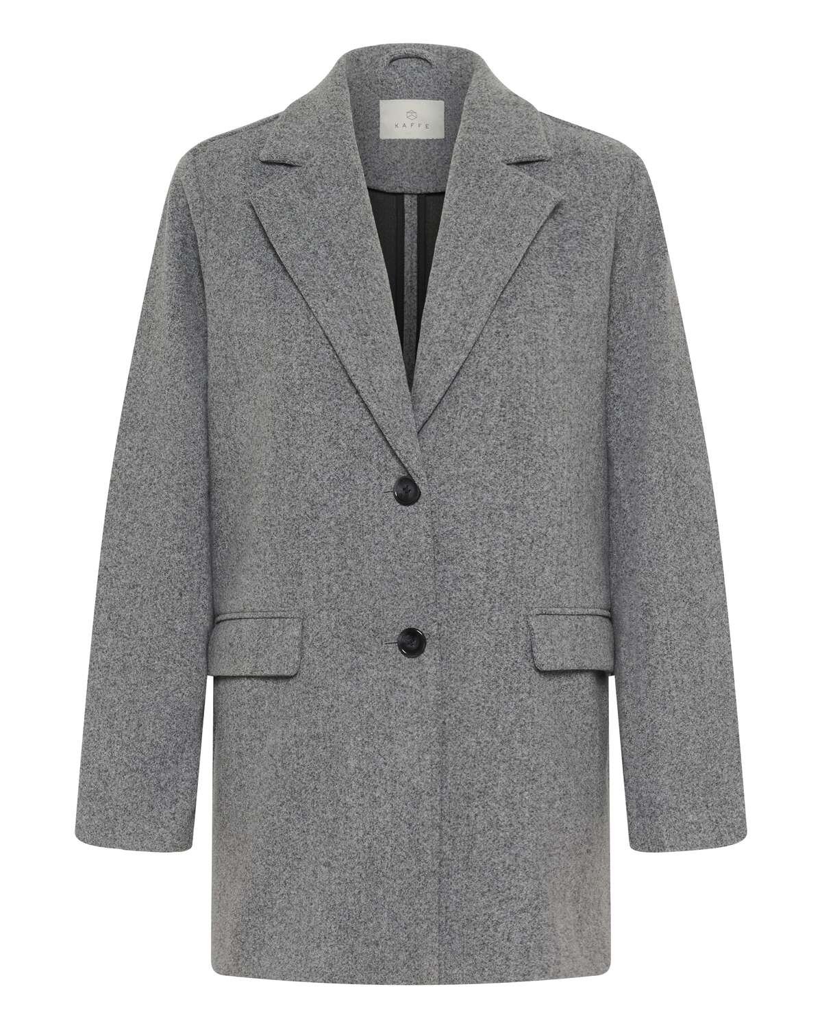 

Kaffe Межсезонная куртка 'Saturn' в цвете Mottled Grey