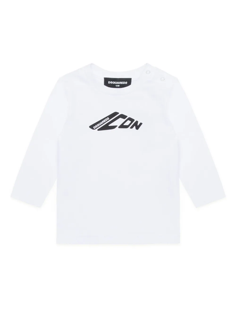 

Футболка с логотипом DSQUARED2 KIDS, белый