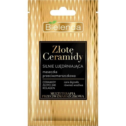 

Bielenda Golden Ceramines Сильно укрепляющая маска против морщин 8г