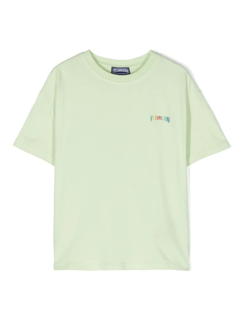 

Футболка с логотипом Vilebrequin Kids, зеленый