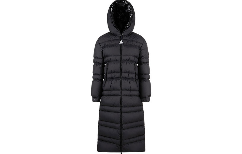 

Пуховик женский черный Moncler