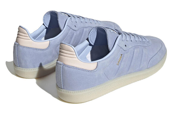 Кроссовки самба Adidas, синий — фото 4