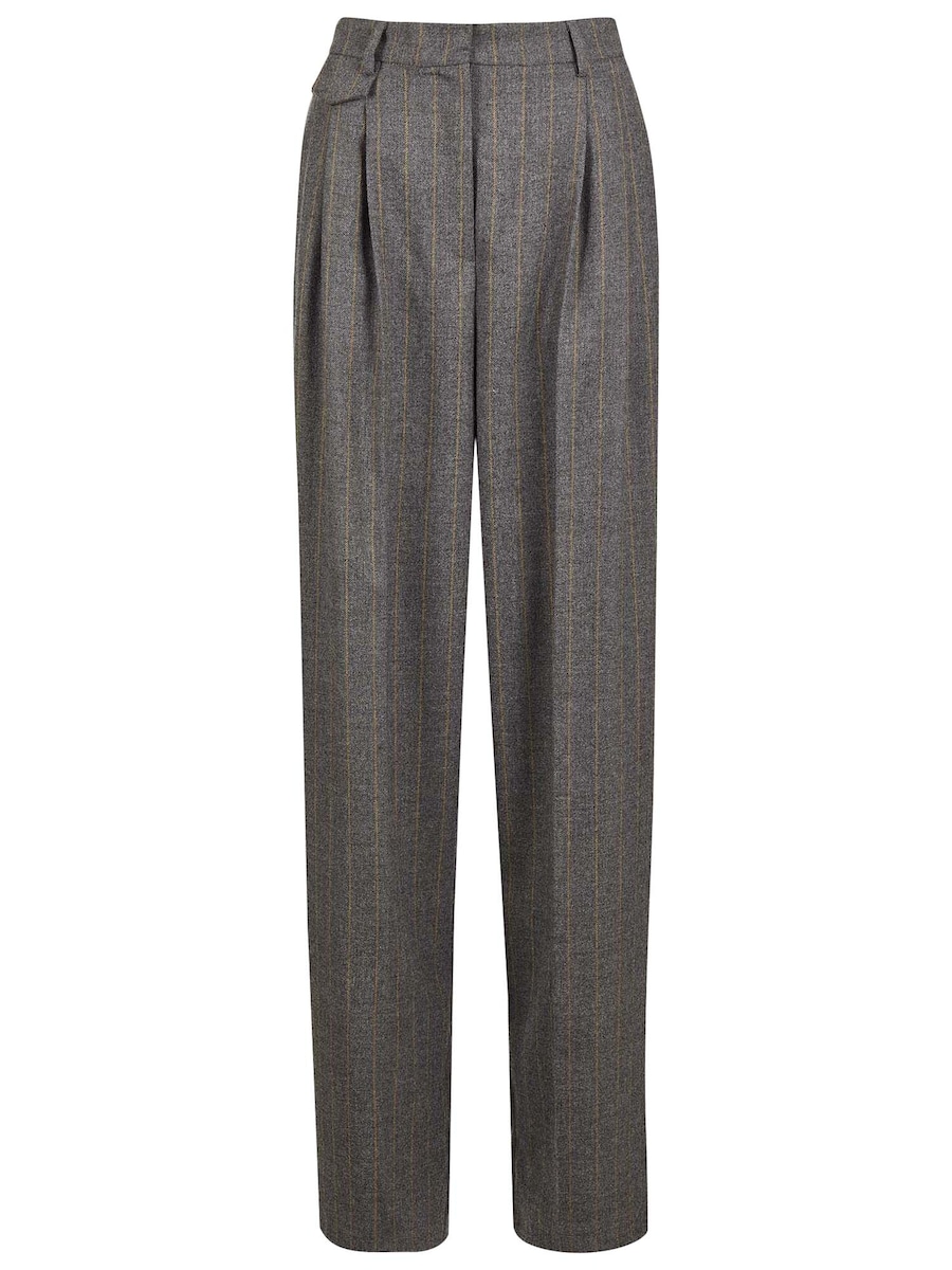 

Свободные брюки со складками спереди MADELEINE, темно-серый