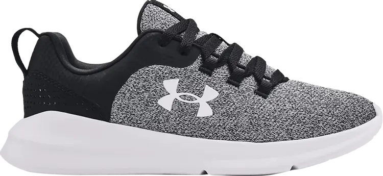 Кроссовки Under Armour Wmns Essential Black White, черный