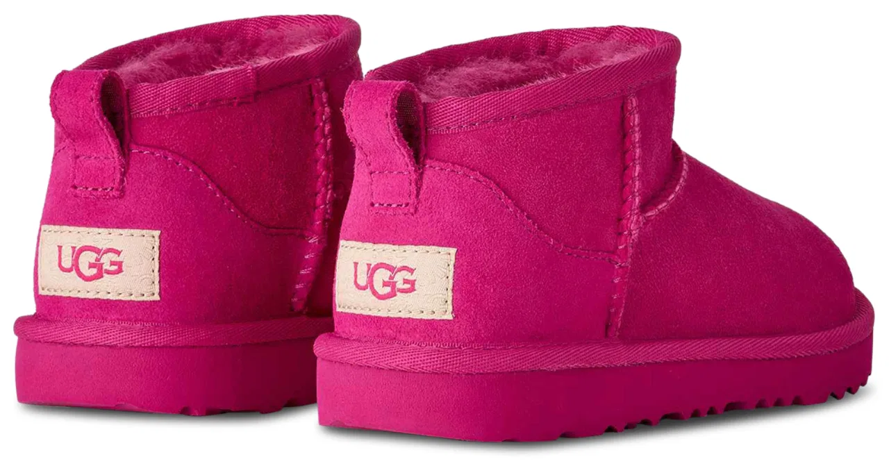 Детские ботинки Classic Ultra Mini UGG, розовый — фото 3