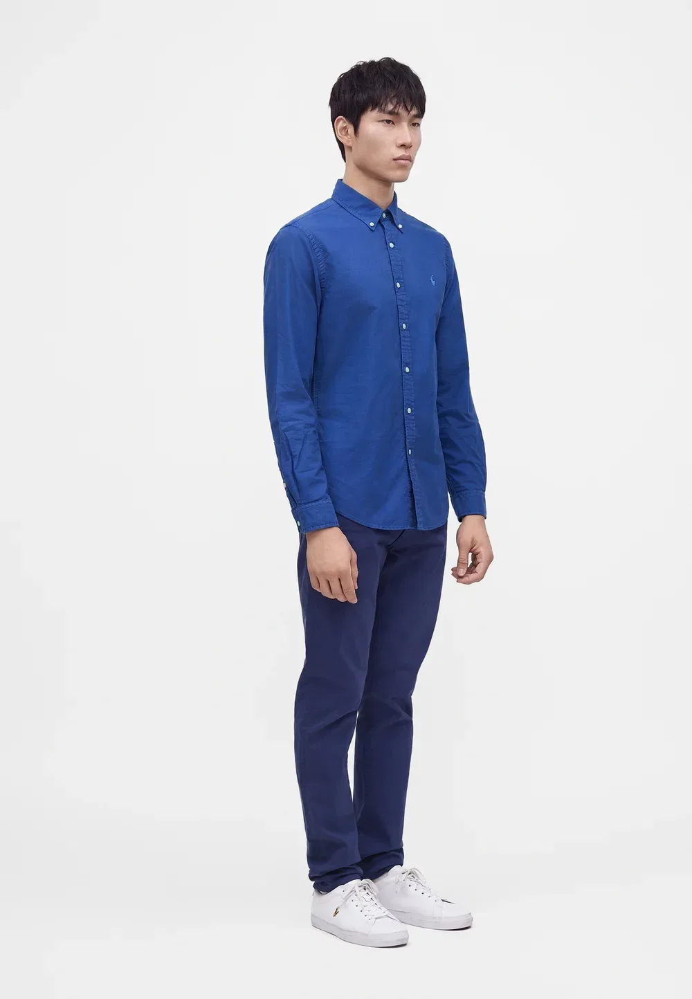 Спортивная рубашка с длинным рукавом Polo Ralph Lauren, Blue — фото 4