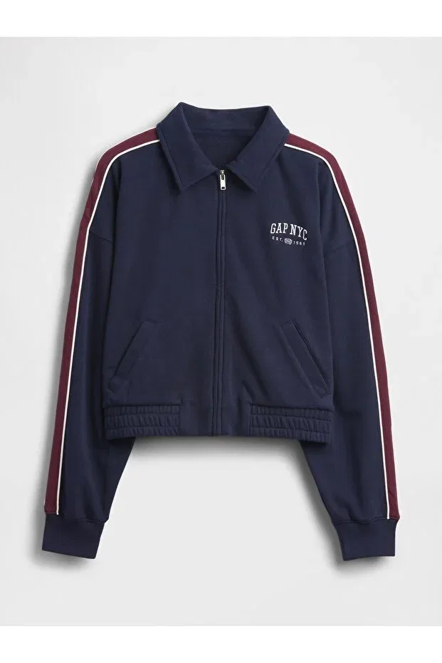 Женские свитшот с принтом Gap, Navy Blue-001 — фото 2
