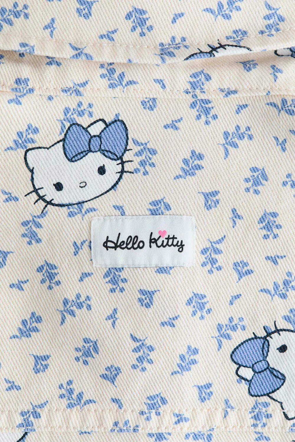 Твиловая куртка с принтом H&M, Cremefarben/Hello Kitty — фото 2